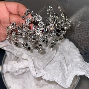 Priscilla of Boston crystal headband, used once